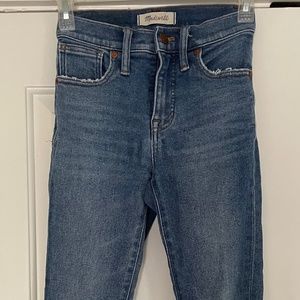 Madewell High Rise Skinny Jeans